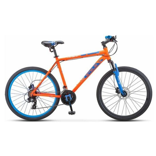 фото Stels велосипед 26" stels navigator-500 d, f020, цвет красный/синий, размер 20"