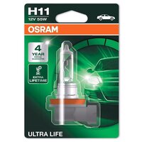 Лампа автомобильная галогенная OSRAM Ultra Life 64211ULT H11 12V 55W PGJ19-2 1 шт.