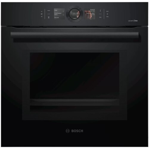 Электрический духовой шкаф BOSCH HMG8764C7, черный