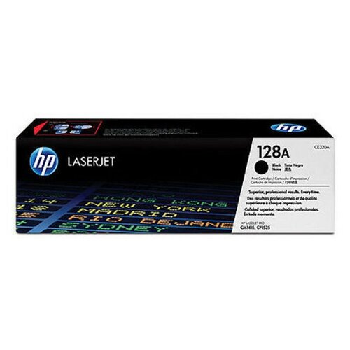 Картридж лазерный HP 128A CE320A чер. для CLJ CP1525/CM1415