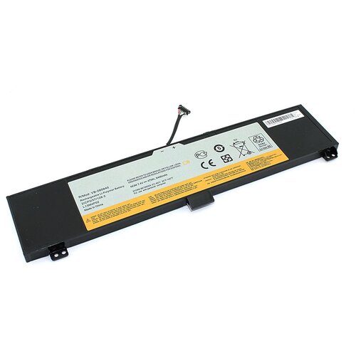 Аккумуляторная батарея для ноутбука Lenovo Y50-70 (L13M4P02) 7.4V 6400mAh OEM