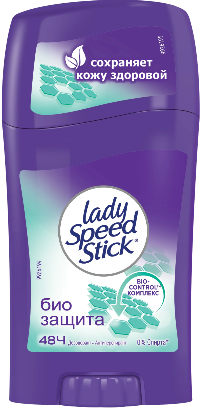 Леди Спид Стик Био защита / Lady Speed Stick Bio Control - Дезодорант део-стик 48ч 45 г