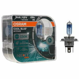 Лампа H4 12V 60/55W P43t 4200k OSRAM Cool Вlue Intense блистер - фото №4