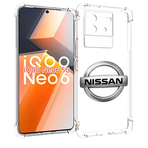 Чехол MyPads nissan-ниссан-3 мужской для Vivo iQoo Neo 6 5G задняя-панель-накладка-бампер