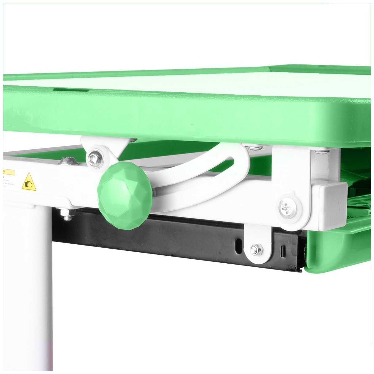 Эргономичный комплект парта и стул Kinderzen Arlekino с аксессуарами белый/зеленый - фотография № 17