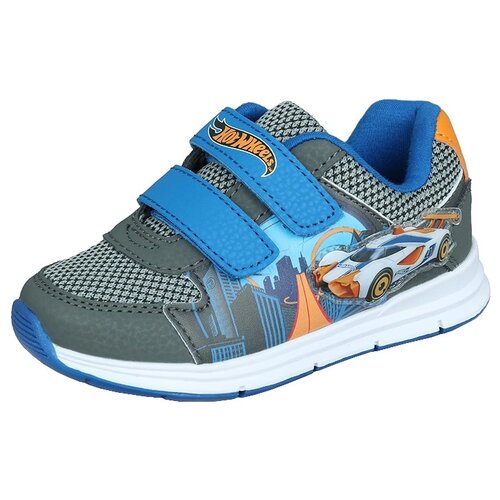 фото Полуботинки детские для мальчиков для активного отдыха xf19aw-2 hot wheels размер 25, серый kari