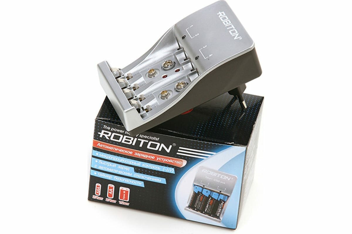 Зарядное устройство Robiton Smart S500/plus P3-GV AA-AAA-9V