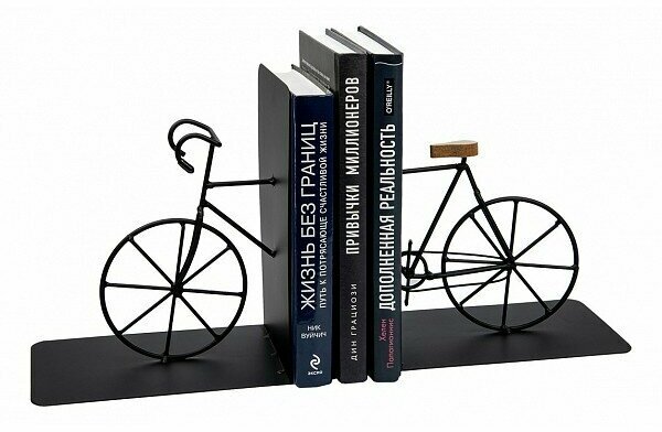 Держатель для книг Вещицы (37x12x20 см) Велосипед Fancy38