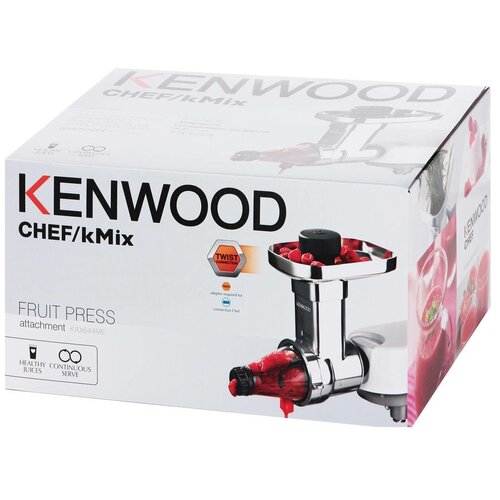 Насадка-пресс для ягод Kenwood KAX644ME насадка kenwood kax 910 me для кухонной машины kenwood серебристый