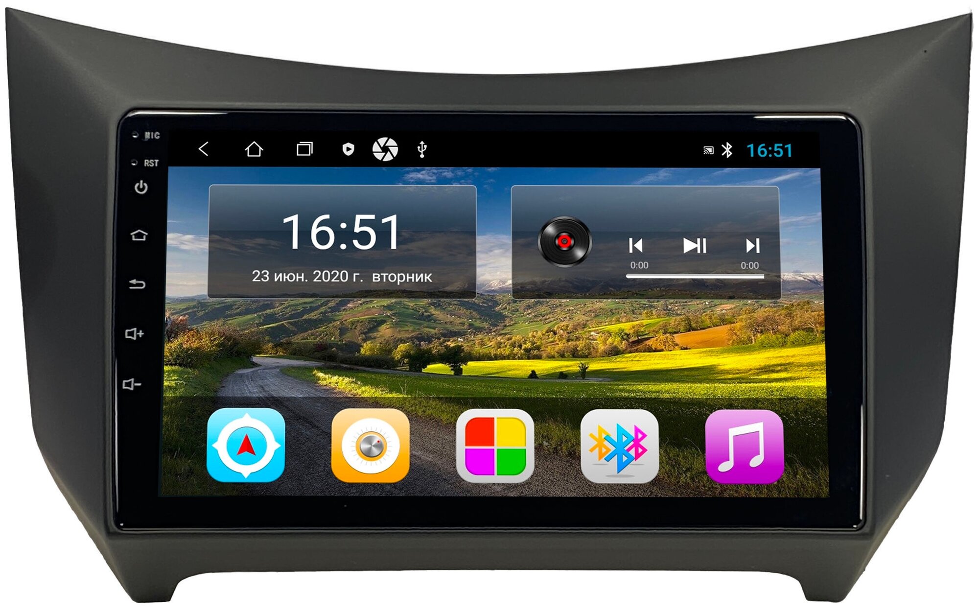 Штатная магнитола Zenith Lifan Smile 2008-2015, Android 10, 2/16GB