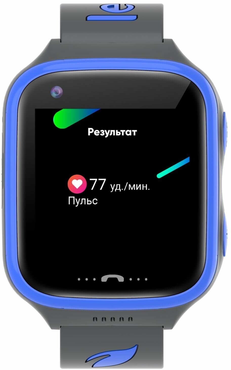 Детские умные GPS часы-телефон LEEF Starlight серый голубой