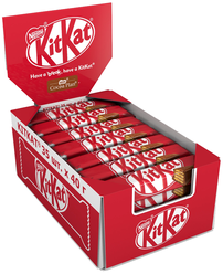 Батончик KitKat молочный шоколад с хрустящей вафлей, 40 г, коробка, 35 шт.