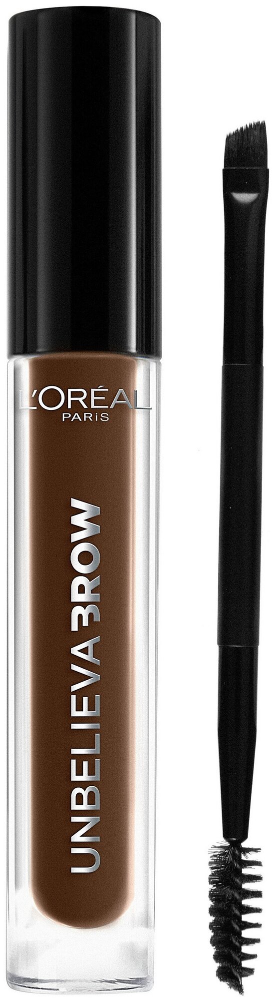 L'Oreal Paris Стойкий тинт для бровей Unbelieva Brow, водостойкий, Оттенок 108, Холодный брюнет