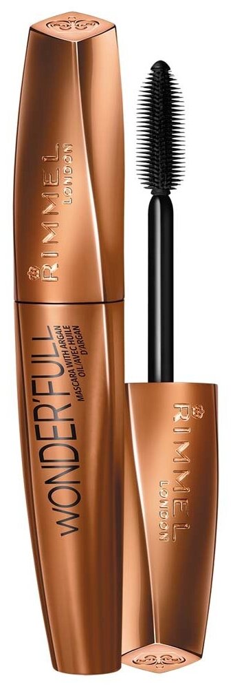 Rimmel Тушь для ресниц WonderFull, 001 black