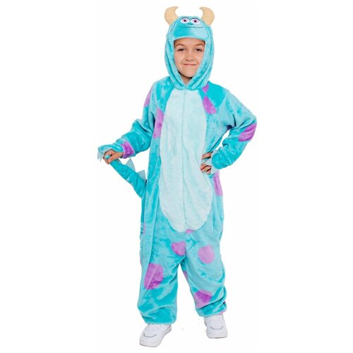 фото Костюм монстр саливан комбинезон, размер 110-122 пуговка