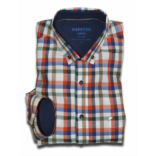 Рубашка Maestro, размер 58-60/XXL, оранжевый
