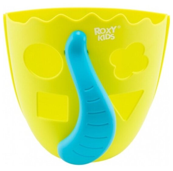 Органайзер-сортер ROXY KIDS Roxy-kids для игрушек в ванную, синий/жёлтый, RTH-001B