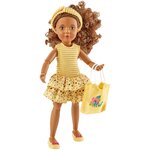 Кукла Kruselings Джой в летнем желтом наряде, 23 см, 0126873 - изображение