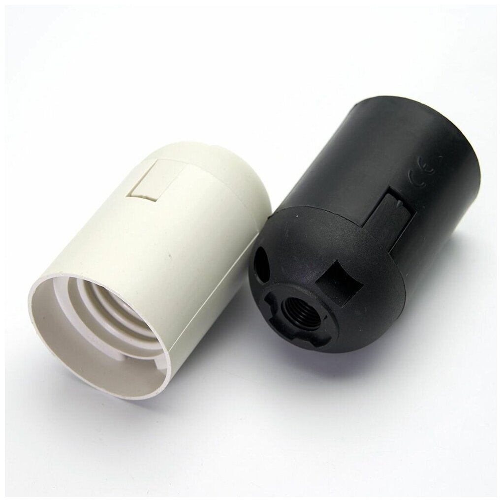 Патрон E27 230V огнеупорный пластик медь цвет черный размер 38*55 мм，LH109