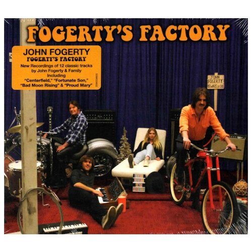 компакт диски verve forecast john fogerty the blue ridge rangers rides again dvd cd dvd Компакт-Диски, BMG, JOHN FOGERTY - Fogerty's Factory (CD)