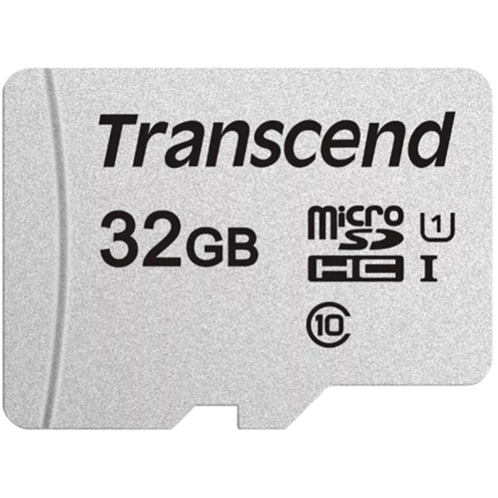 Transcend карта памяти micro SDHC 32Gb Transcend 300S Class 10 UHS-I (TS32GUSD300S)