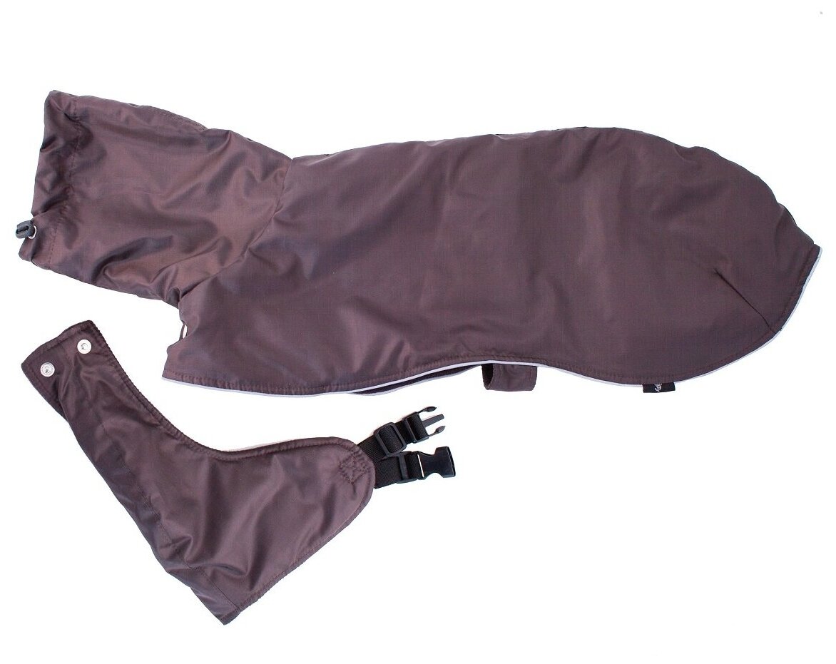 Попона для Левретки Монморанси, цвет :коричневый ,размер S2 - фотография № 9