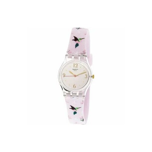 Наручные часы swatch Настоящие часы Swatch от официального представителя (ENVOLE MOI) lk376, розовый, мультиколор