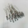 Лот 20 штук Миниатюрная лампа накаливания диаметр 3mm 12V ( 12 вольт ) 100mA h7mm длина колбы , выводы под пайку , луженые длинные ноги