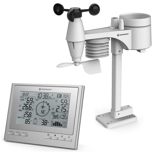 Метеостанция Bresser 7 в 1 ClimateScout Exclusive серебристая 2909100₽