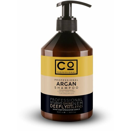 Шампунь с аргановым маслом CO PROFESSIONAL Argan Shampoo, 500 мл