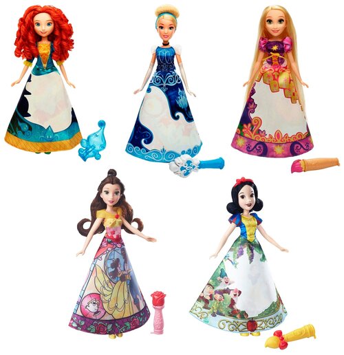 Кукла Hasbro Disney Princess в сказочной юбке, 28 см, B5295