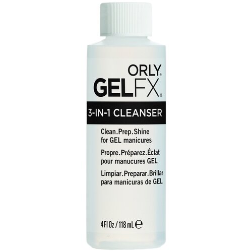 Жидкость для ногтей для обезжиривания и снятия липкого слоя Orly Gel Fx 3-in-1 Cleanser 473 мл