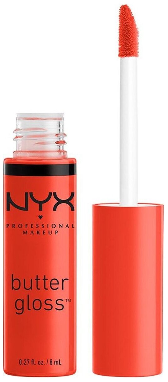 NYX professional makeup    Butter Gloss, 37 orangesicle