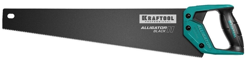 Ножовка для точного реза KRAFTOOL Alligator Black 11 550 мм 15205-55