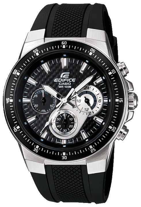Наручные часы CASIO Edifice EF-552-1AVEF, черный, серебряный