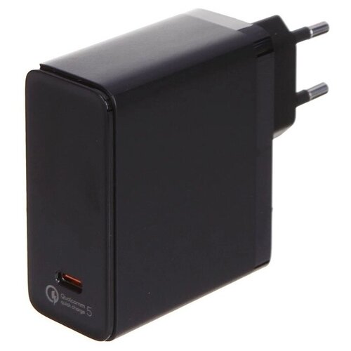 Кабель Type-C-Type-C Baseus GaN2 Fast Charger TZCCGAN-L01 USB-C 5-20V 3A с кабелем Type-C to Type-C черный зарядный комплект baseus gan2 pro quick charger 2c 2u 100 вт белый