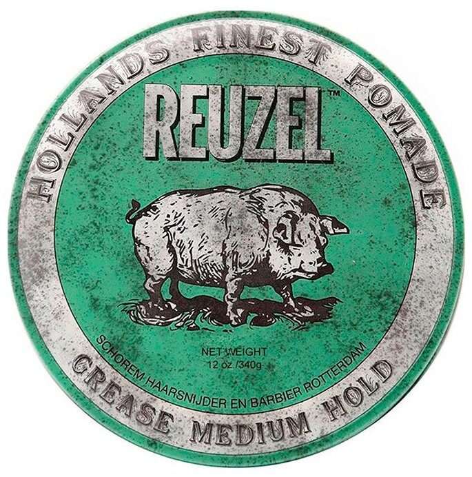 REUZEL помада Green Medium Hold, средняя фиксация, 340 г