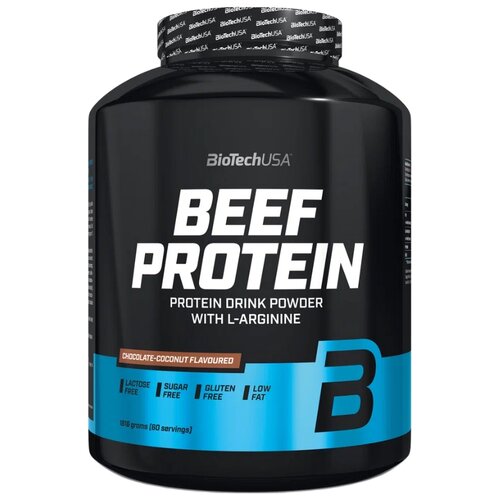 Протеин BioTechUSA Beef Protein, 1816 гр., шоколад-кокос