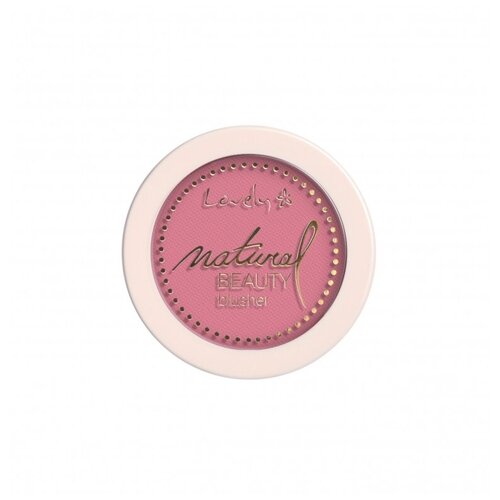 Lovely Румяна минеральные Natural Beauty, 2 румяна карандаш для макияжа лица miss beauty glow stick blusher