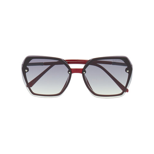 фото Солнцезащитные очки eleganzza, оправа: металл, с защитой от уф, для женщин, красный