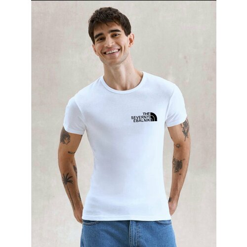 фото Футболка, размер l, белый the severnyi ebalnik