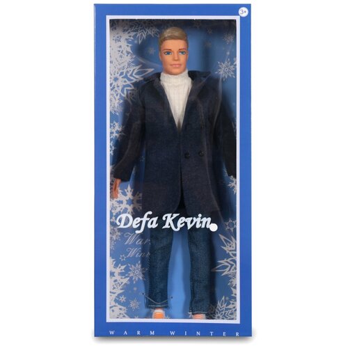 Кукла парень 8427-1 в зимней куртке