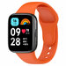 Силиконовый ремешок для Redmi Watch 3 Lite, Redmi Watch 3 Active, оранжевый