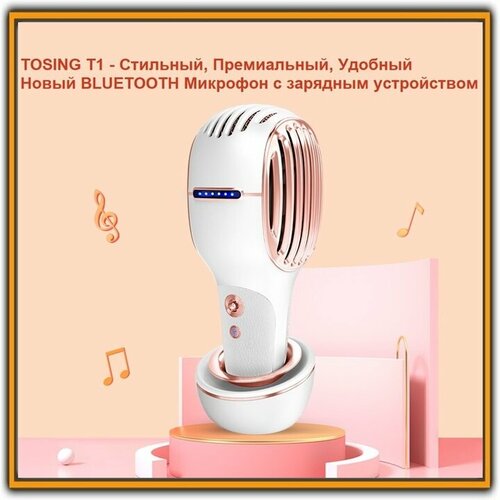 Tosing T1 - новый премиальный стильный BLUETOOTH микрофон зарядное устройство 1497000₽