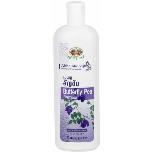 Abhai Herb Шампунь Абхай с экстрактом синего чая Butterfly Pea Shampoo pH 5-6 (Таиланд), 300 мл