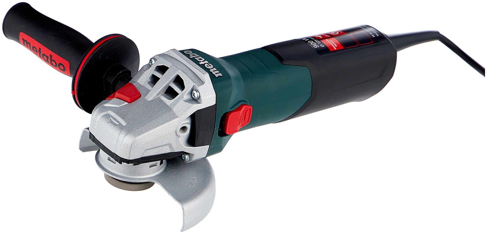 Машина шлифовальная угловая Metabo W 9-125 Quick (Длинный кабель 4 м для работы без ограничений)