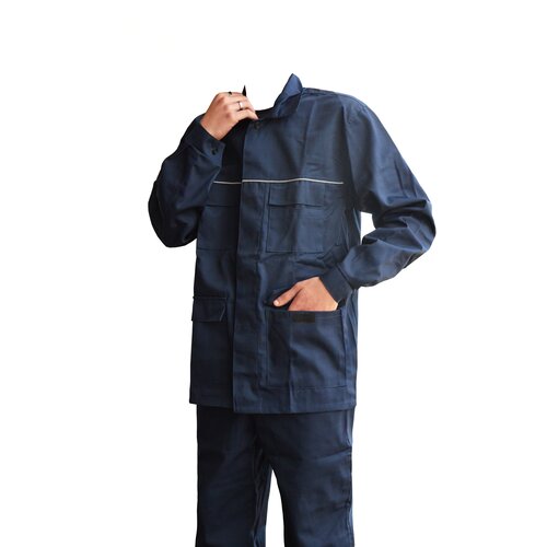 Спецодежда рабочая/ одежда для рабочих/ костюм рабочий летний "Вымпел", размер 44-46/182-186 см, куртка + брюки