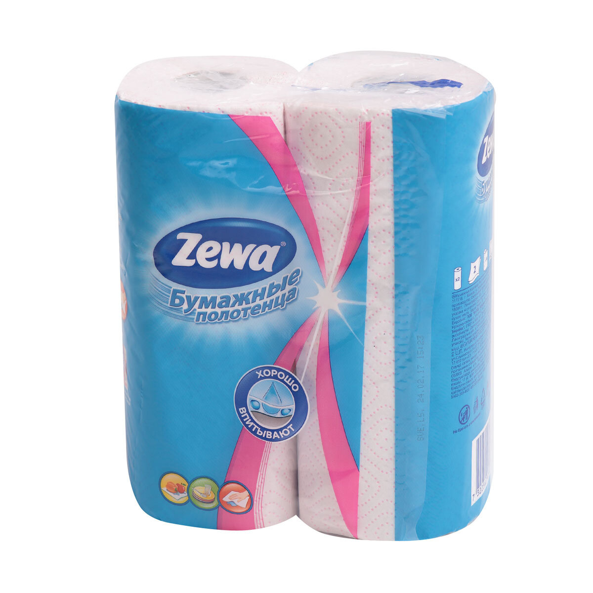 Бумажные полотенца Zewa Decor, 2 рулона - фото №18