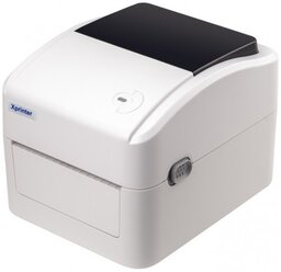 Термальный принтер этикеток блок питания Xprinter XP-420B (USB) белый