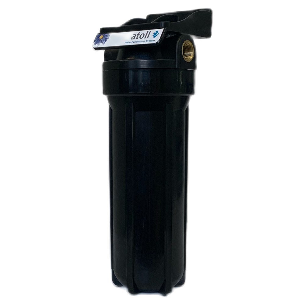 Корпус фильтра атолл Патриот SL10-3/4 для гор воды с картриджем МП-5 (намотка)